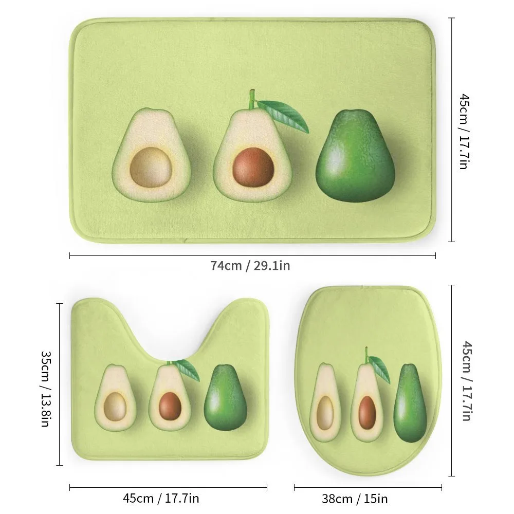 Realistic Half Avocado — Detail 1