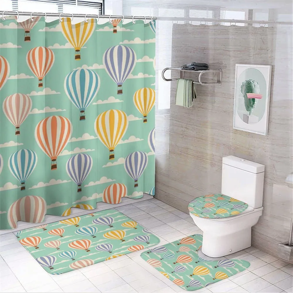 Retro Travel Balloons — Your design