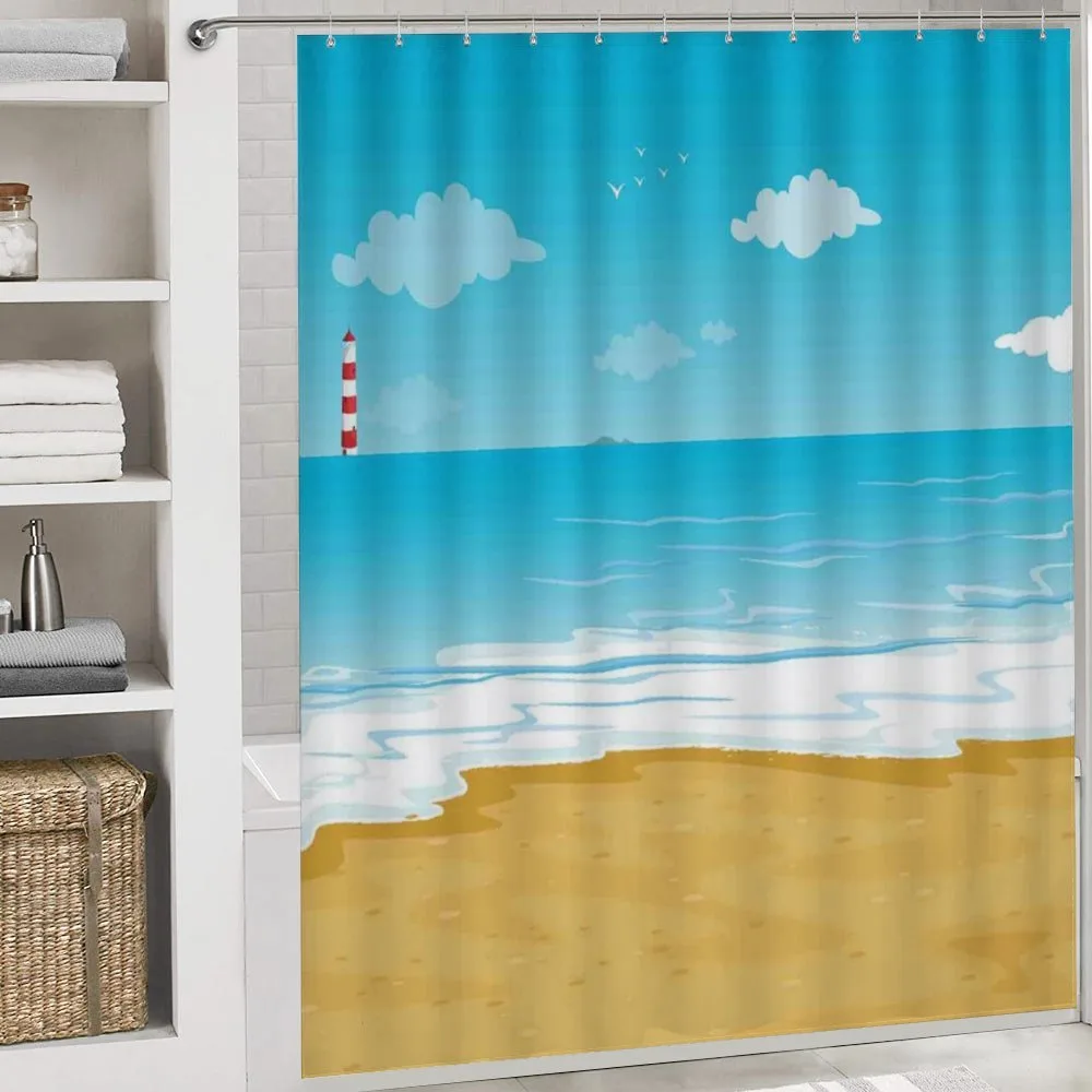 Sandy Beach Ocean — Detail 4