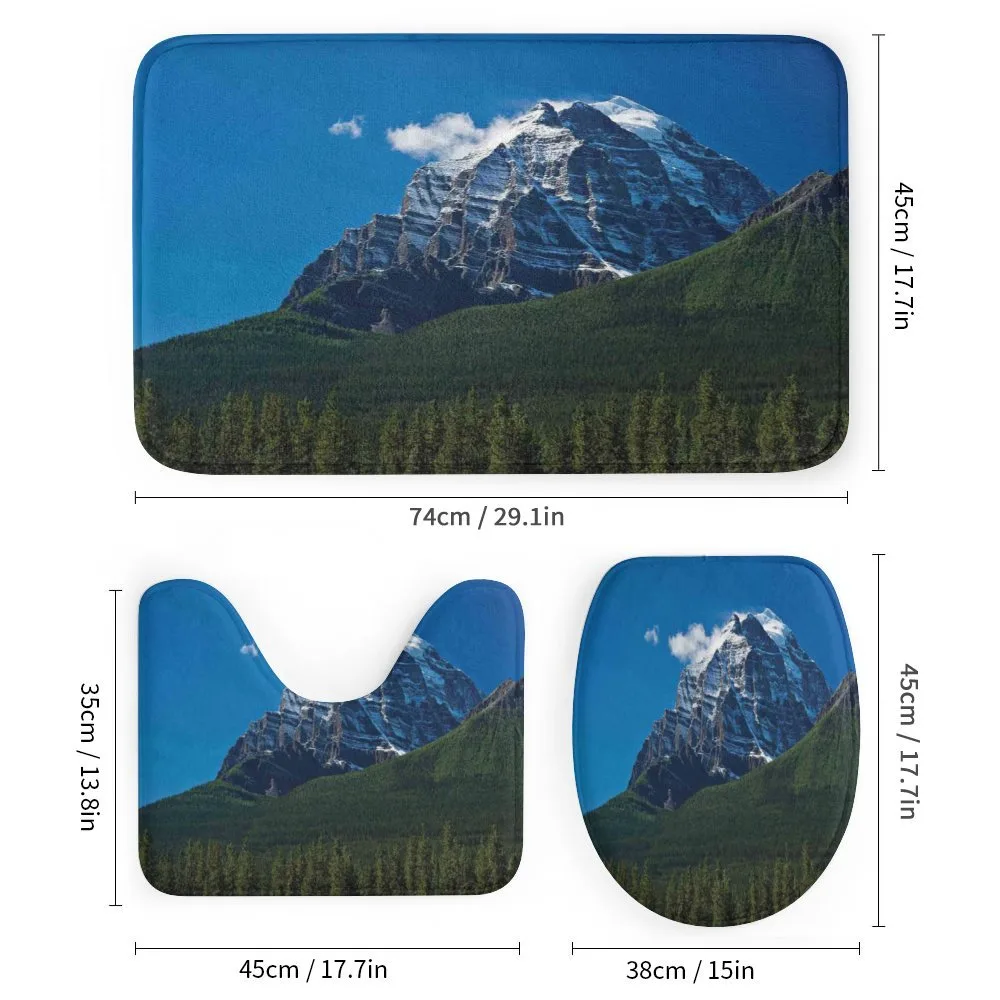 Snowy Peaks Trees Park — Detail 1