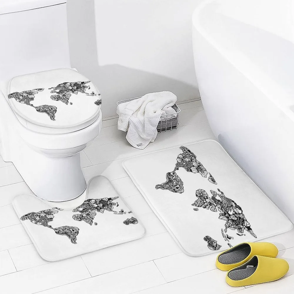 World Map Charm — Detail 3