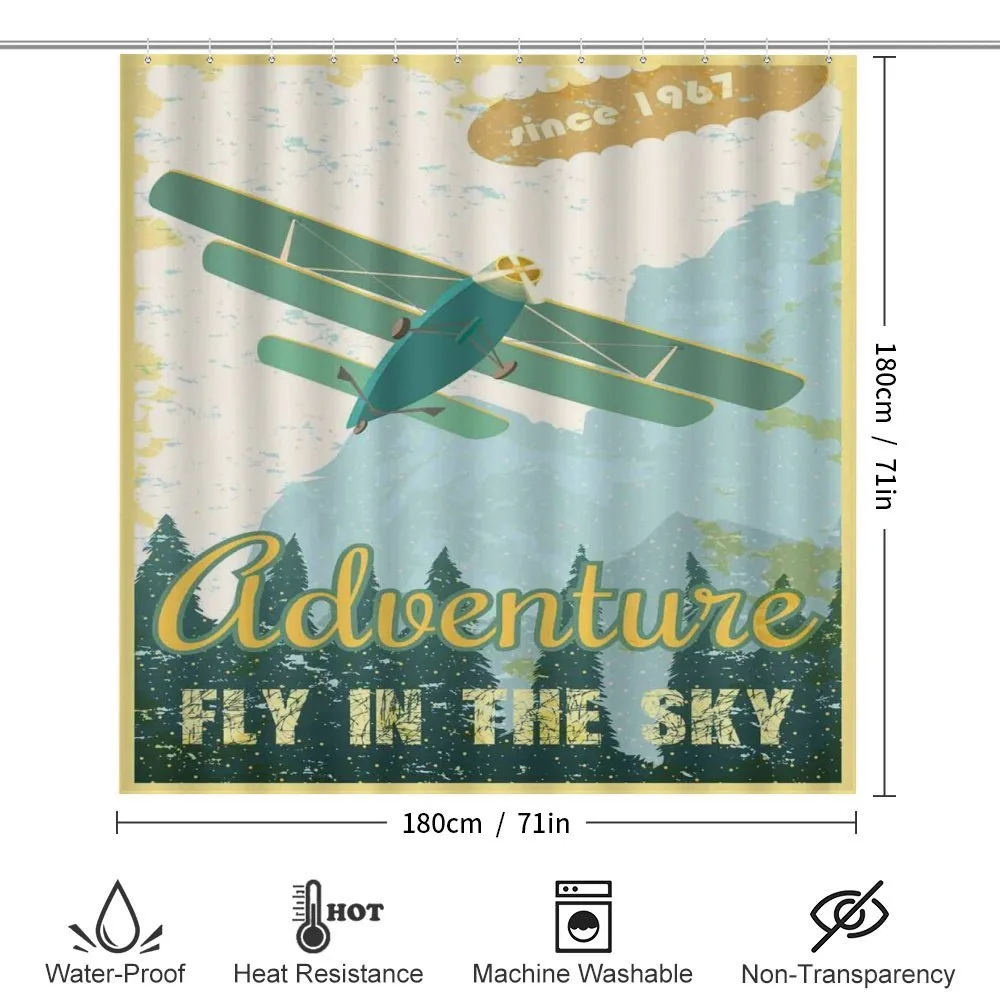 Adventure in Sky Plane — Detail 2