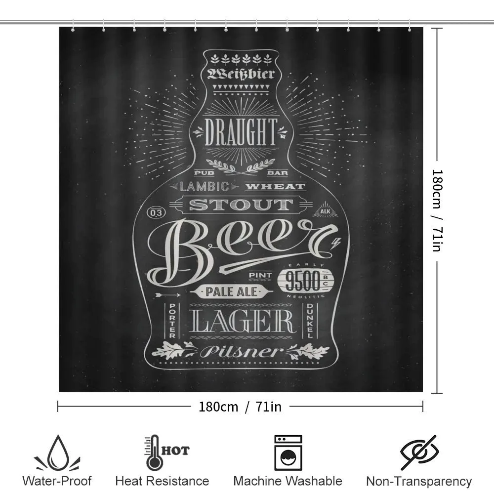 Beer Bottle Lettering — Detail 2