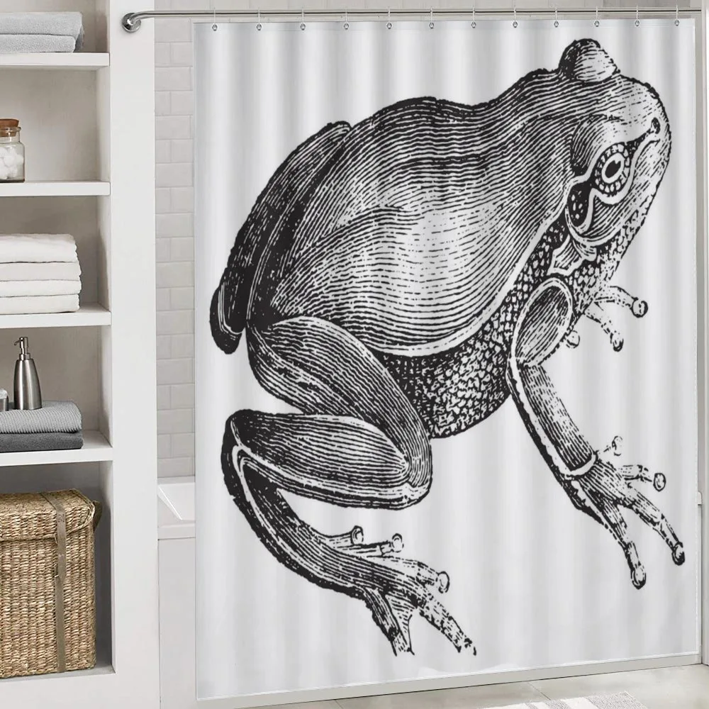 Engraved Amphibian Fauna Art — Detail 4