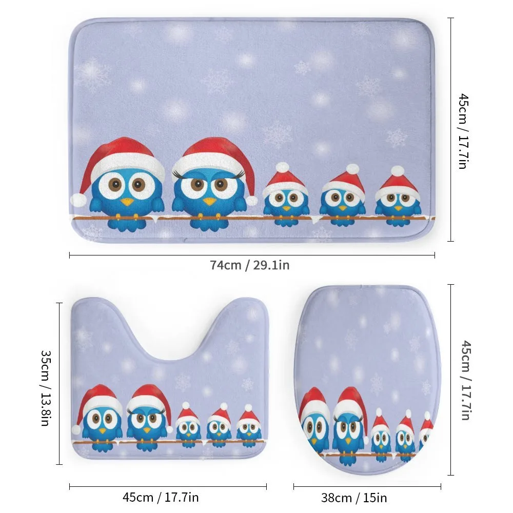 Fun Birds Santa Hats — Detail 1