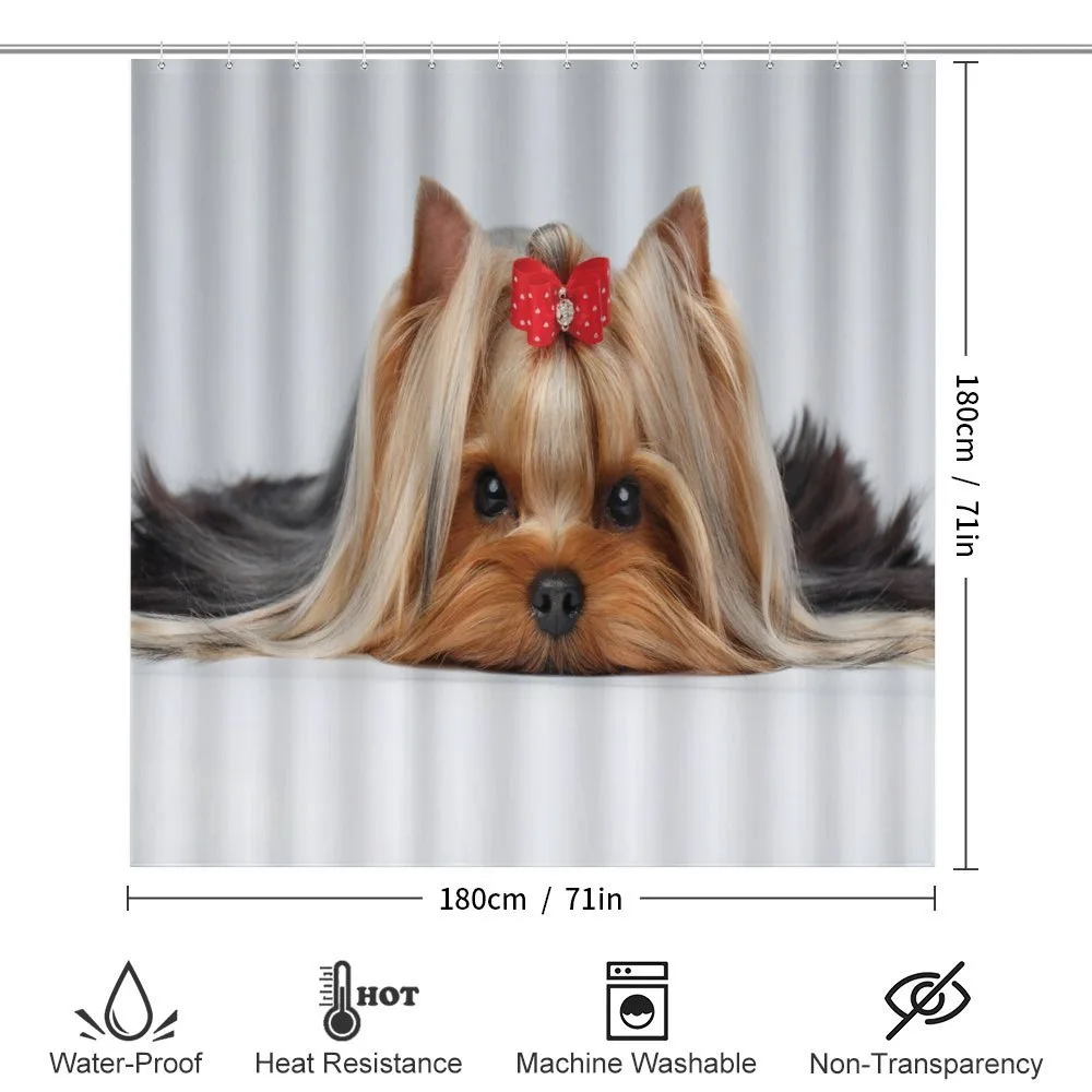 Lying Dog Ribbon Love — Detail 2