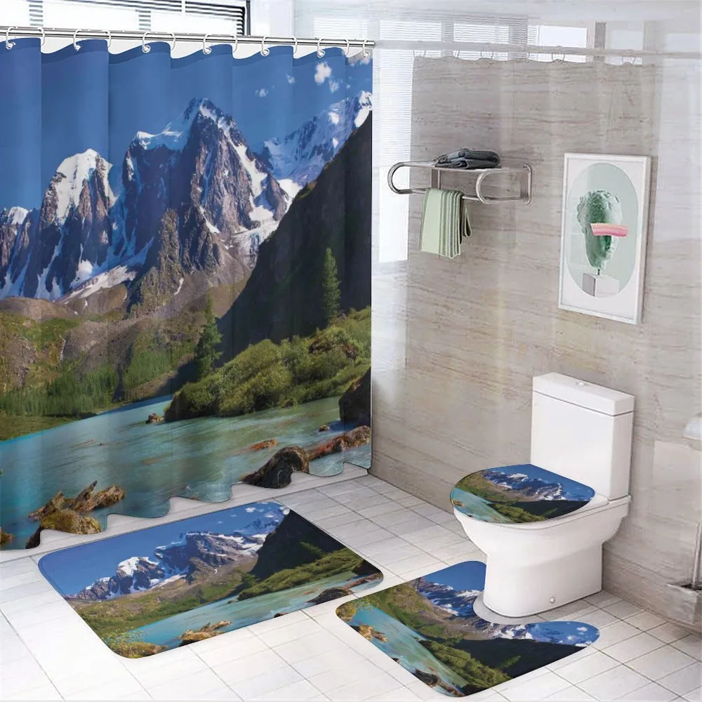 Mountain River Clouds — Your design