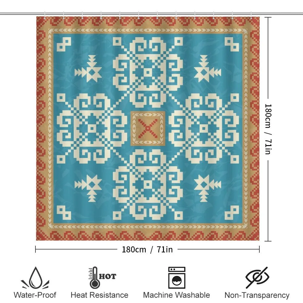 Nordic Style Square Ornament — Detail 2