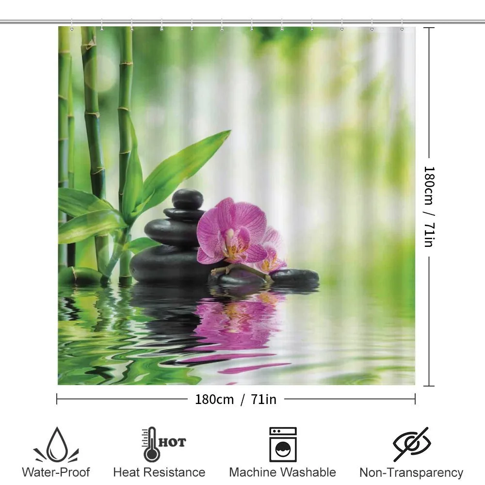 Orchids Rocks Water — Detail 2