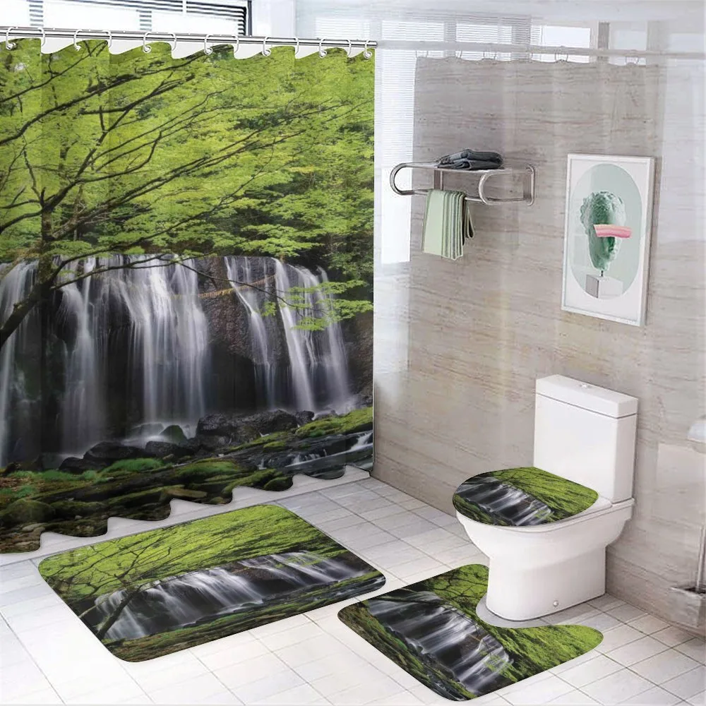 Rock Tree in Waterfall — Your design