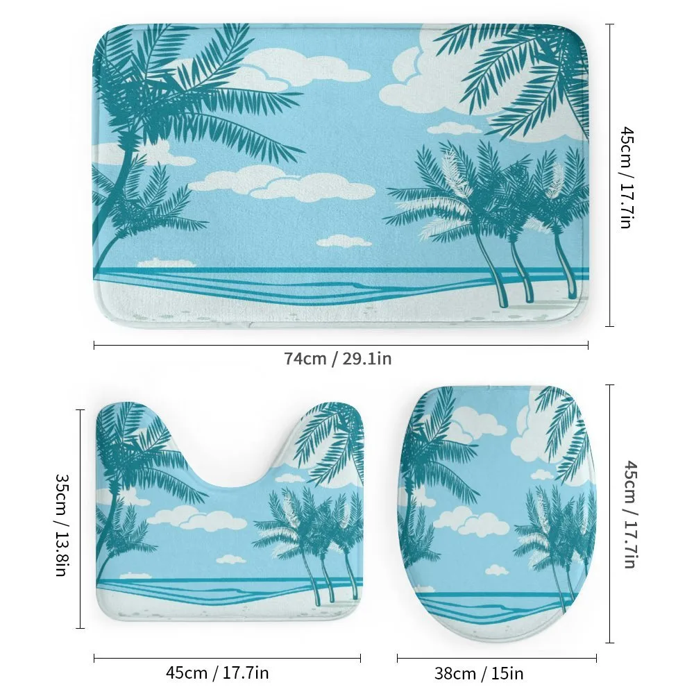Sand and Palm Trees — Detail 1