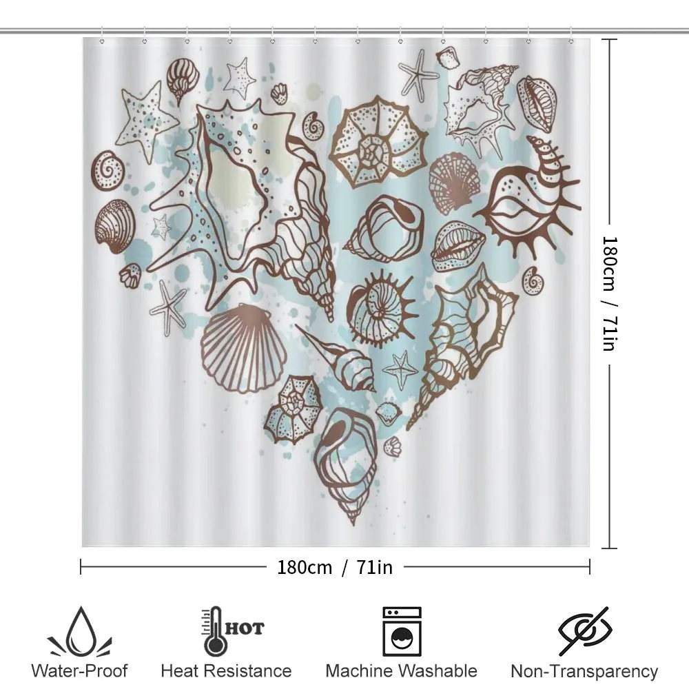 Scallop Starfish Whelk — Detail 2