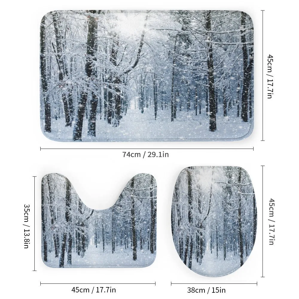 Snow Covered Forest — Detail 1