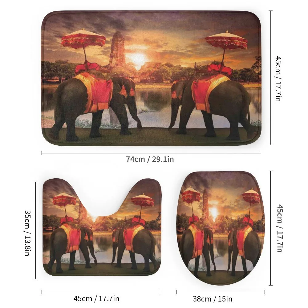 Sunset Animals Lake — Detail 1