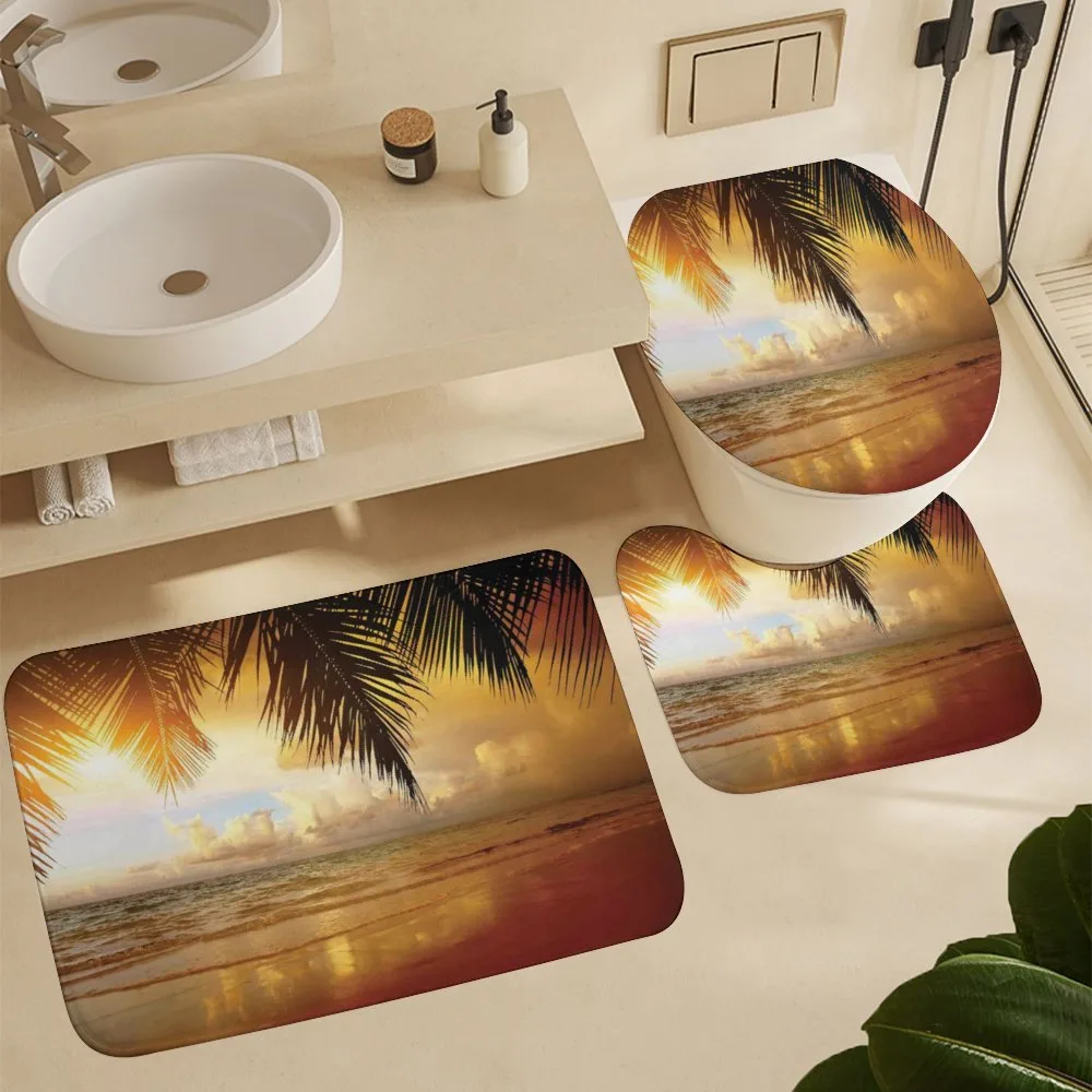 Sunset Caribbean Palms — Detail 5