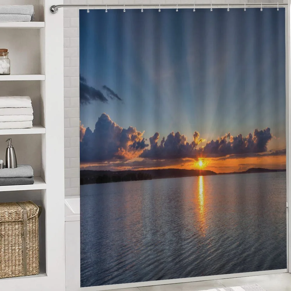 Sunset over Lake Horizon — Detail 4