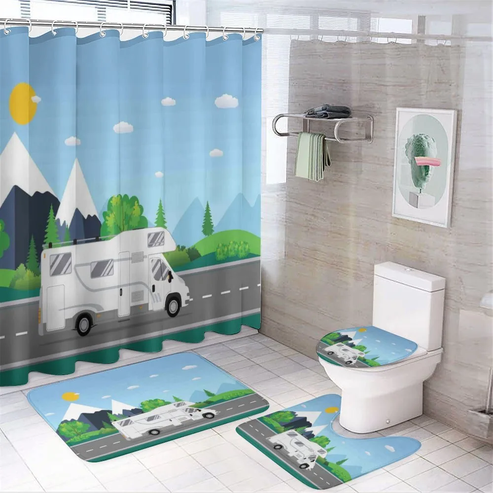 Truck Driving on Countryside — Your design