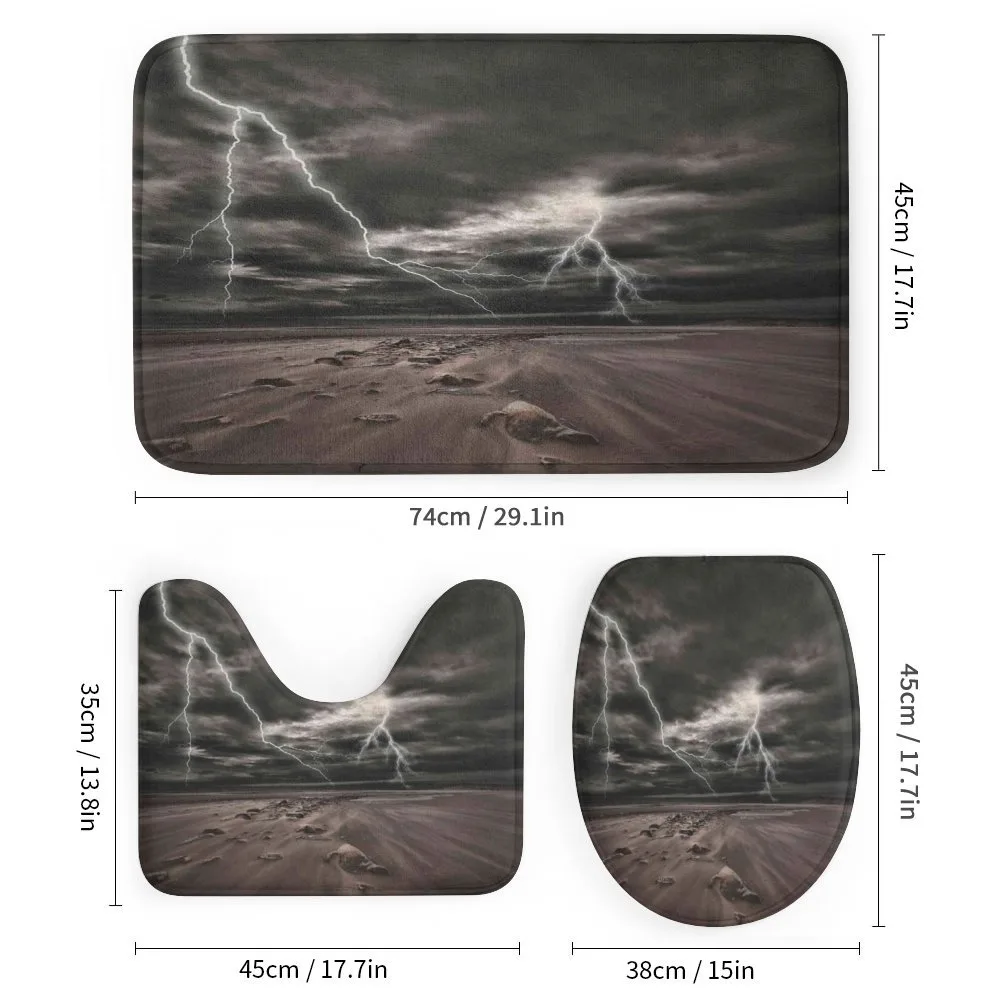 Bolts Across the Sandy Beach — Detail 1