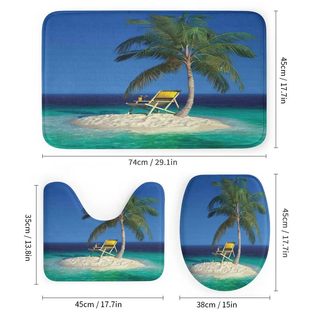 Chair Under a Palm Tree — Detail 1