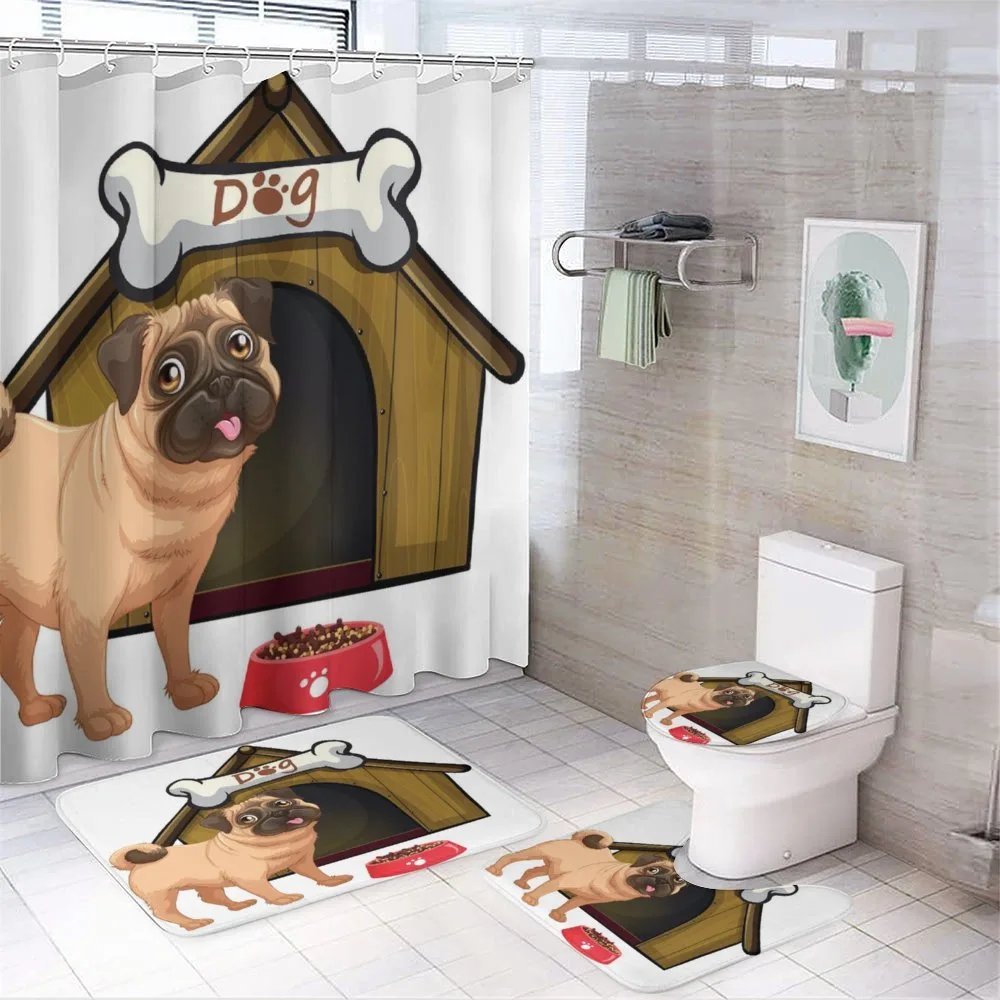 Dog House Cartoon Style — Your design