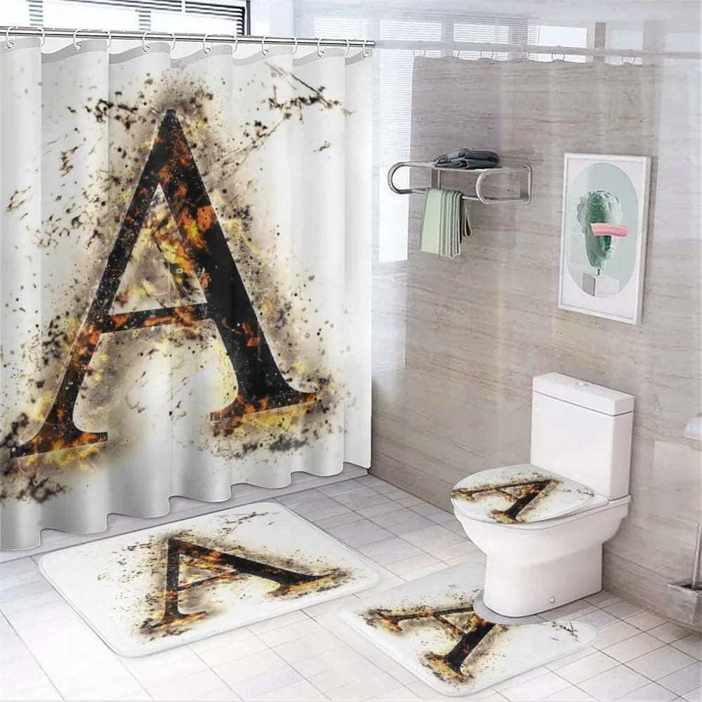 Fiery First Letter — Your design
