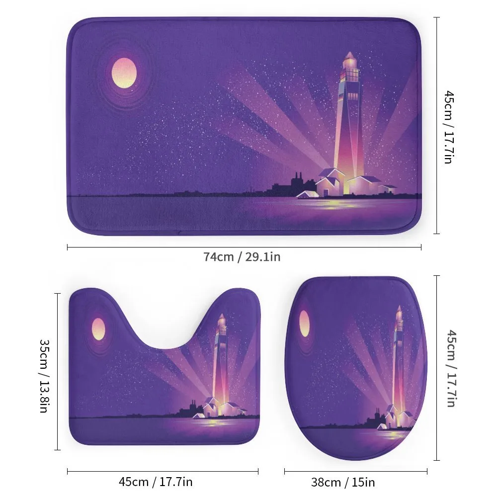 Lighthouse Under Night — Detail 1