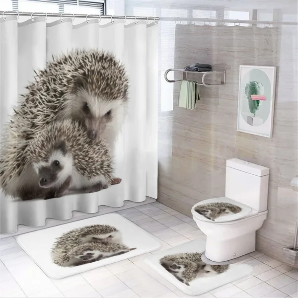 Mother Children Love on a shower curtain