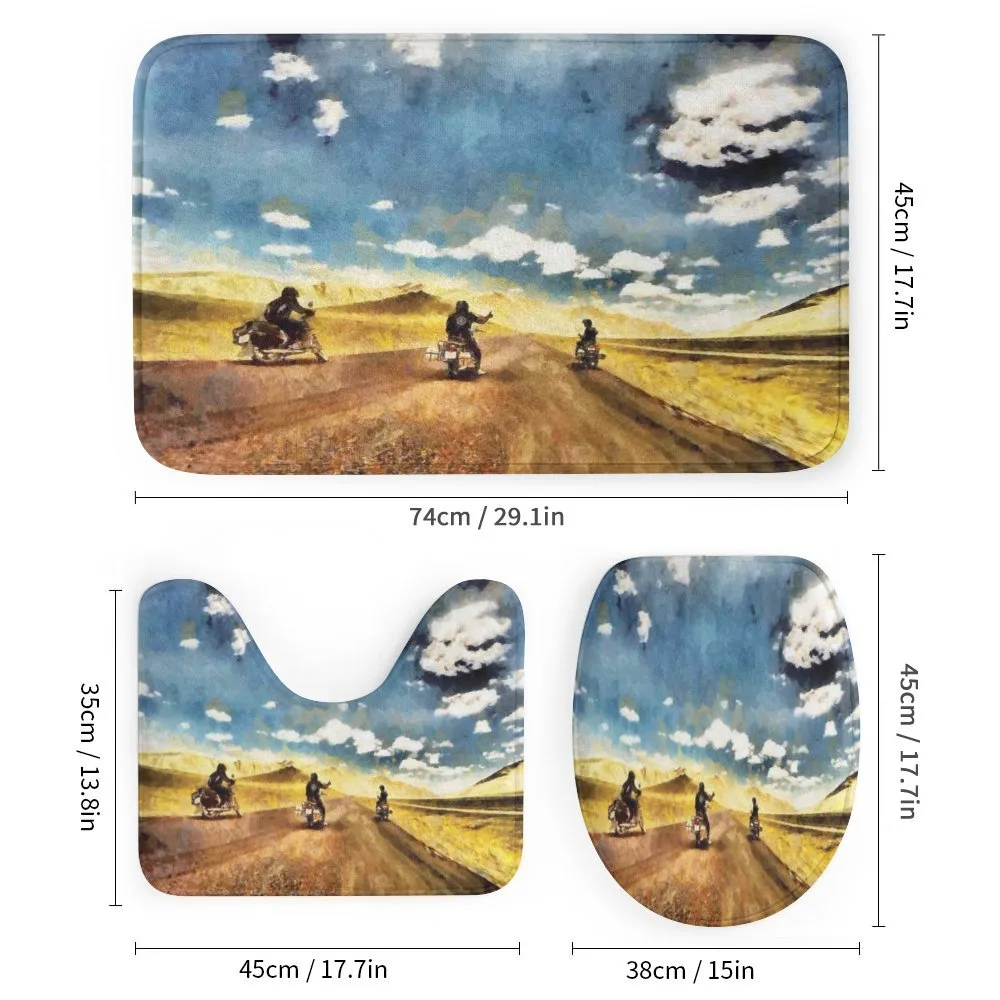 Motorcycles Countryside — Detail 1