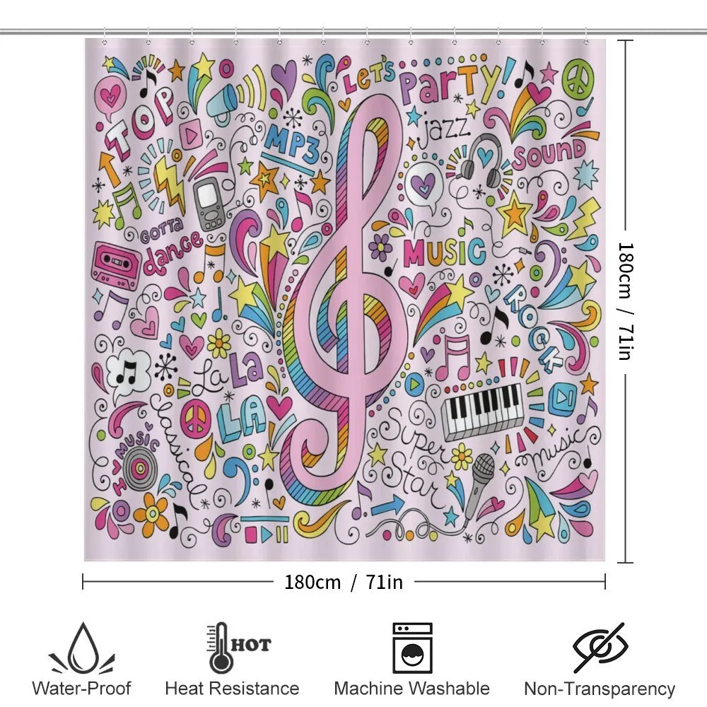 Music Clef Groovy Doodles — Detail 2