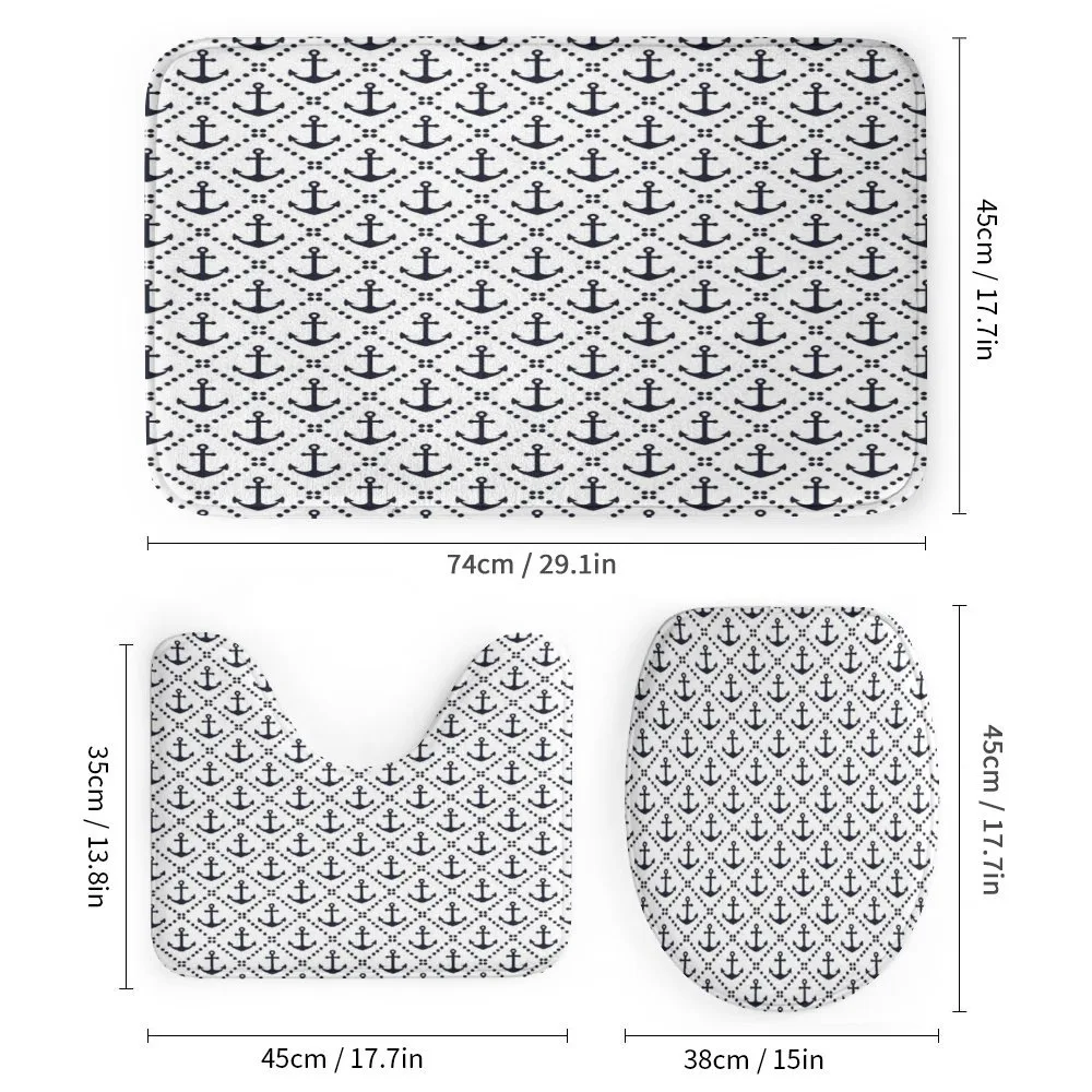 Nautical Anchor Dots — Detail 1