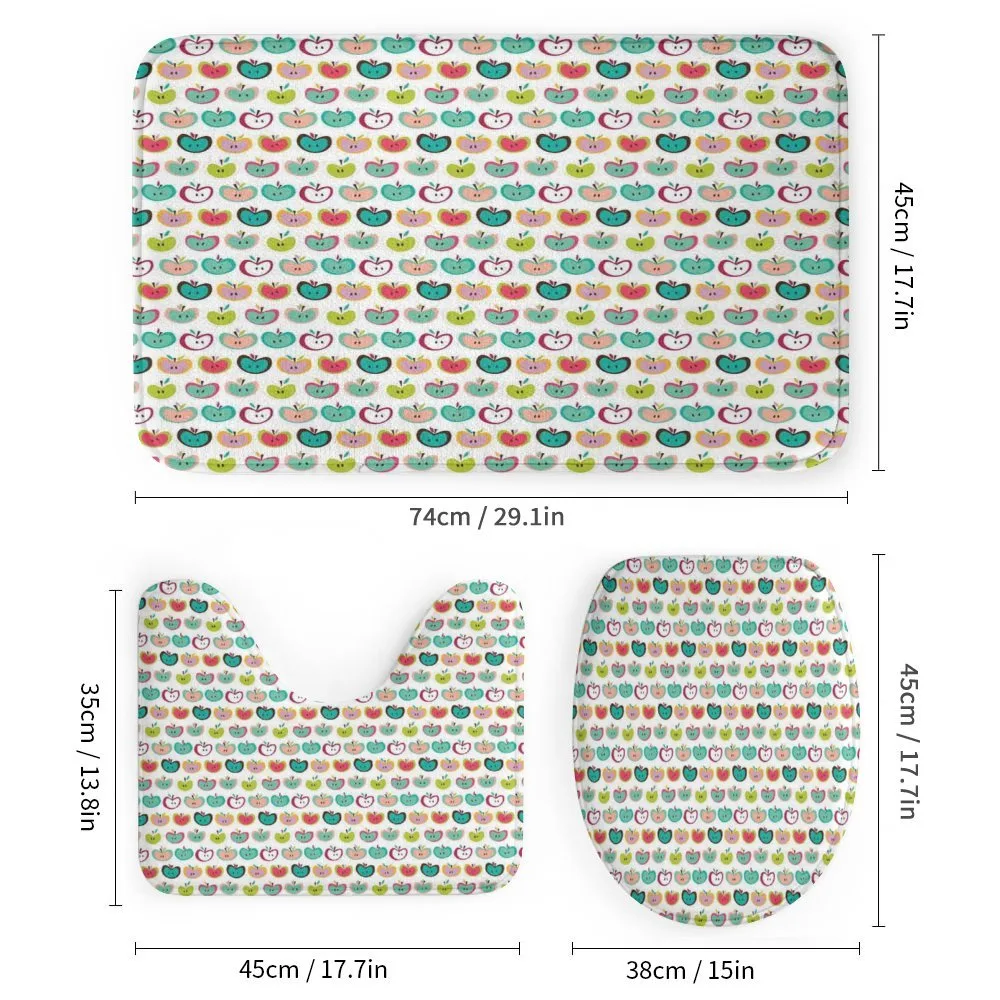 Retro Fruit Kids Pattern — Detail 1