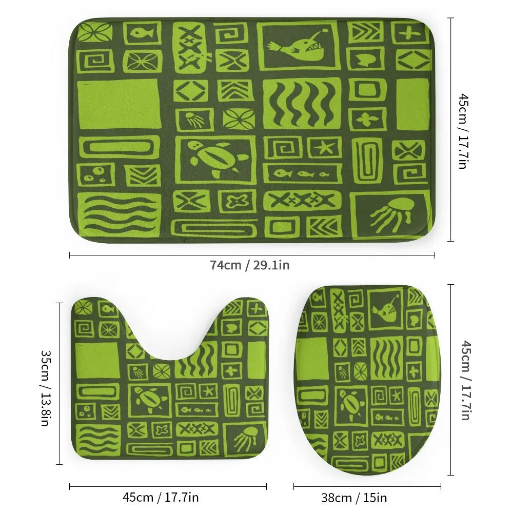 Tiki Pattern Aloha Doodling — Detail 1