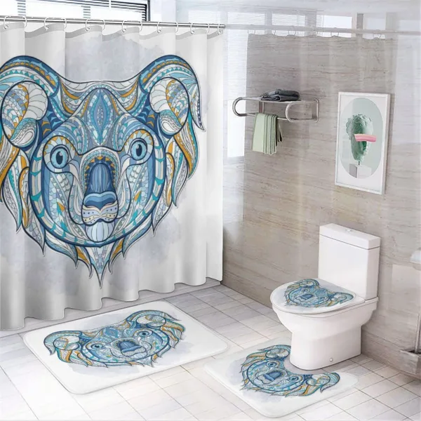 Tribe Koala on a shower curtain