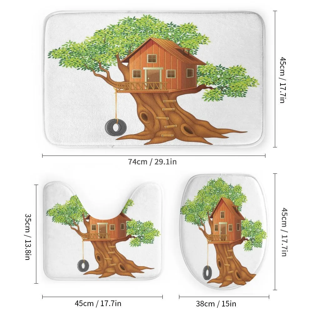 Wooden Home on Branches — Detail 1