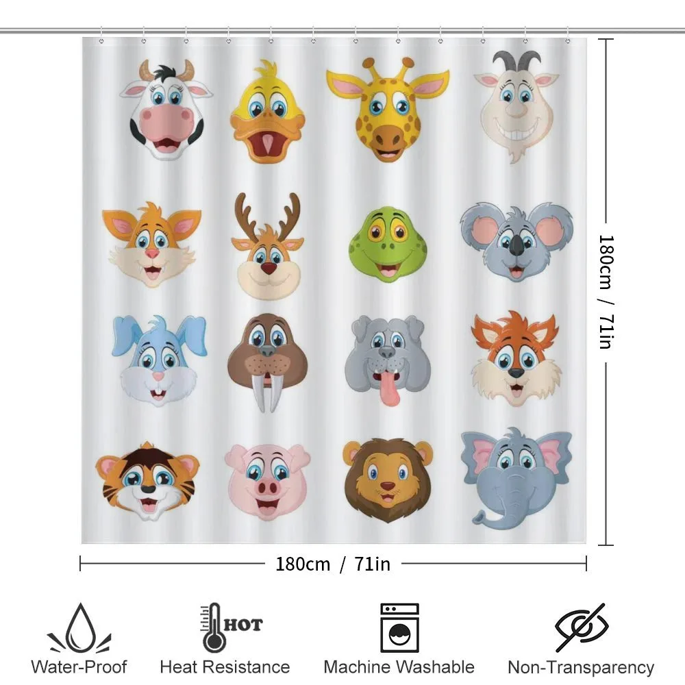 Comic Koala Fox Faces — Detail 2