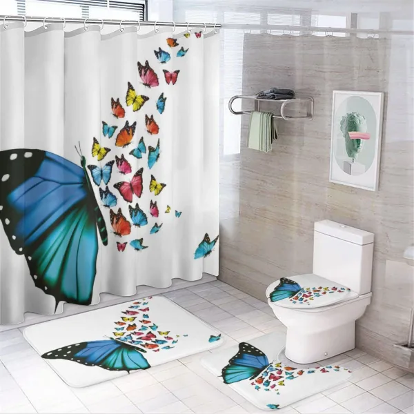 Concept Art Monarch on a shower curtain