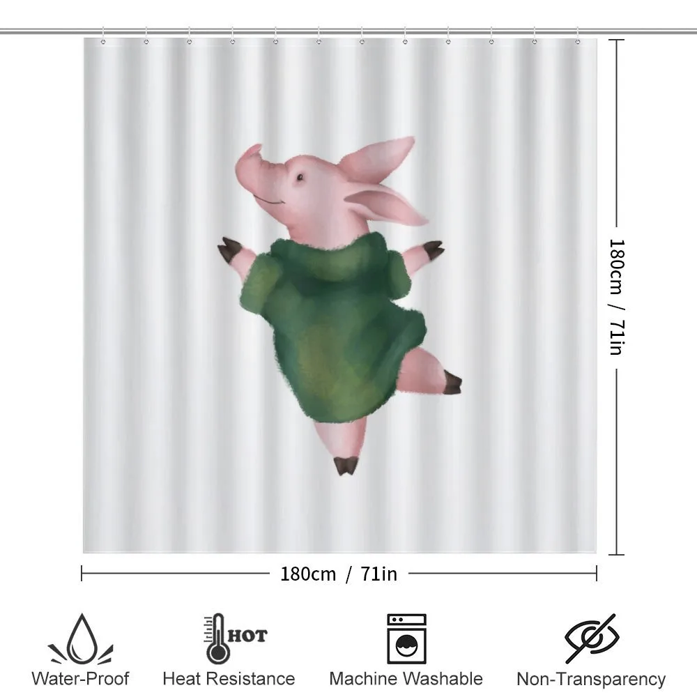 Dancing Pig in Sweater — Detail 2