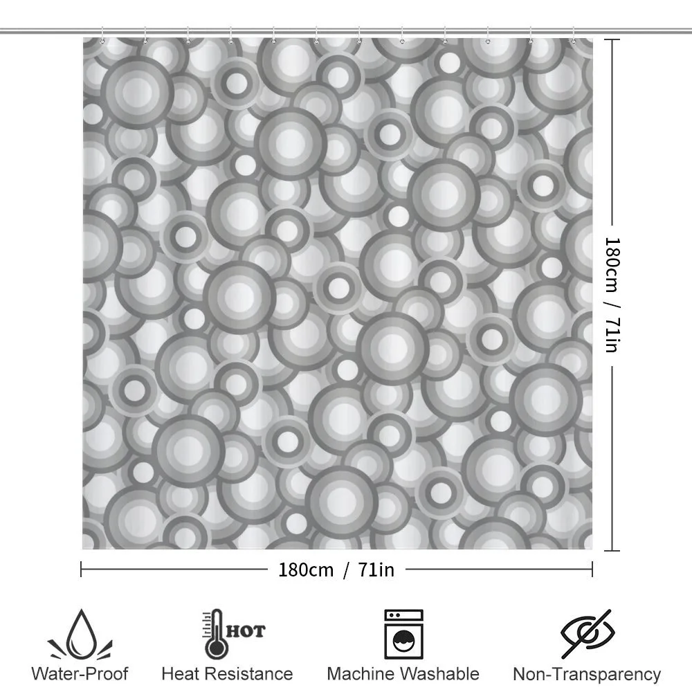 Grey White Balls Rounds — Detail 2