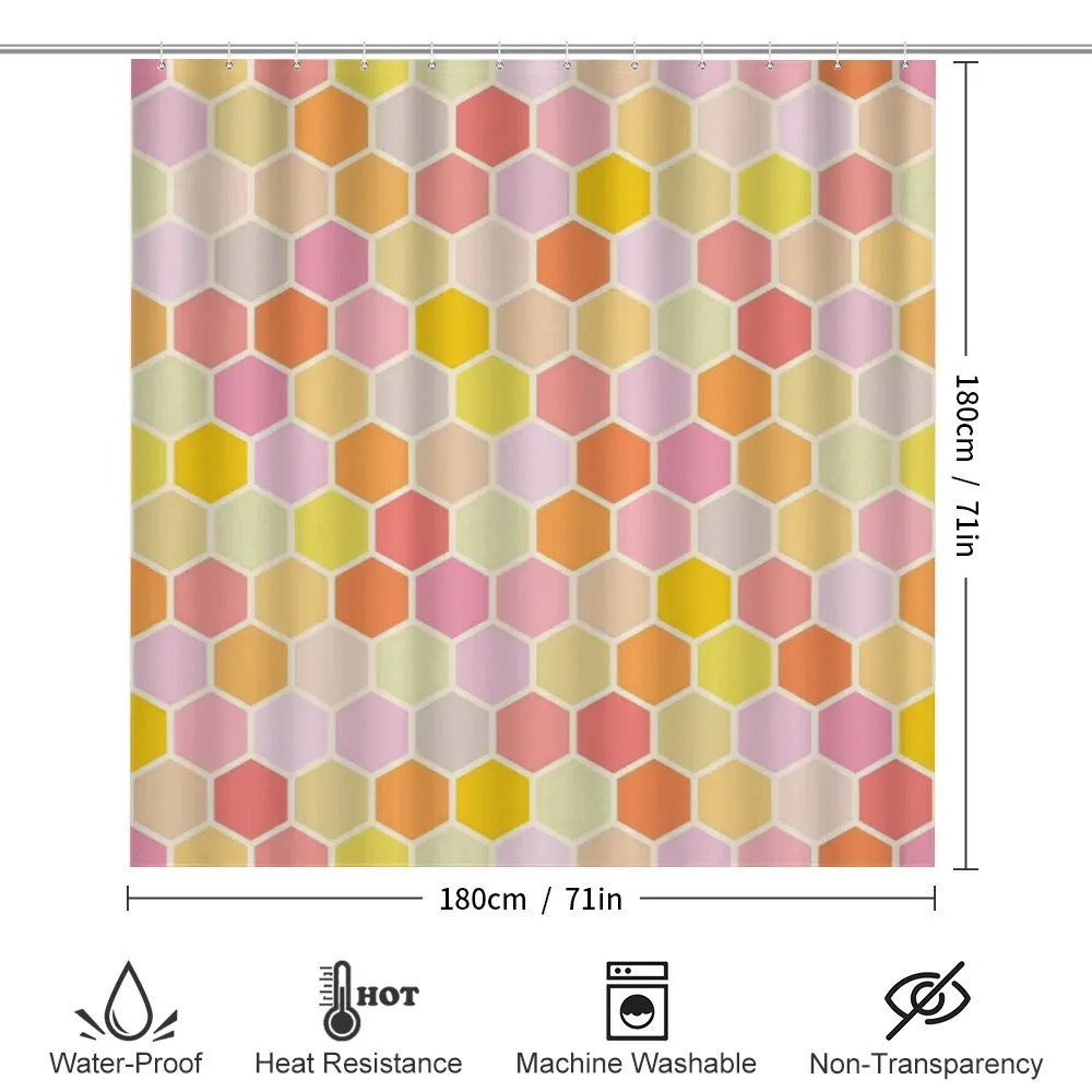 Hexagon Retro Pattern — Detail 2
