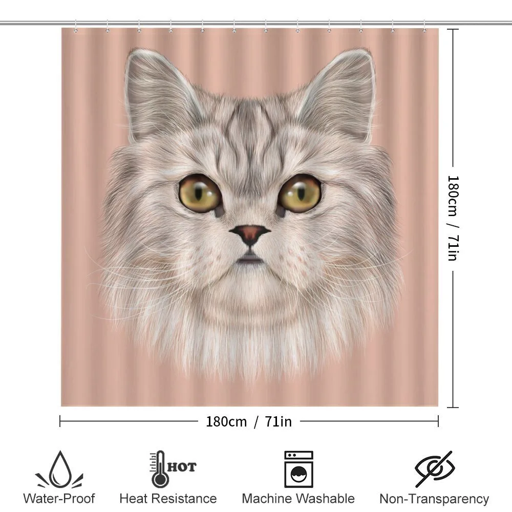 Love Cat Words Portrait — Detail 2