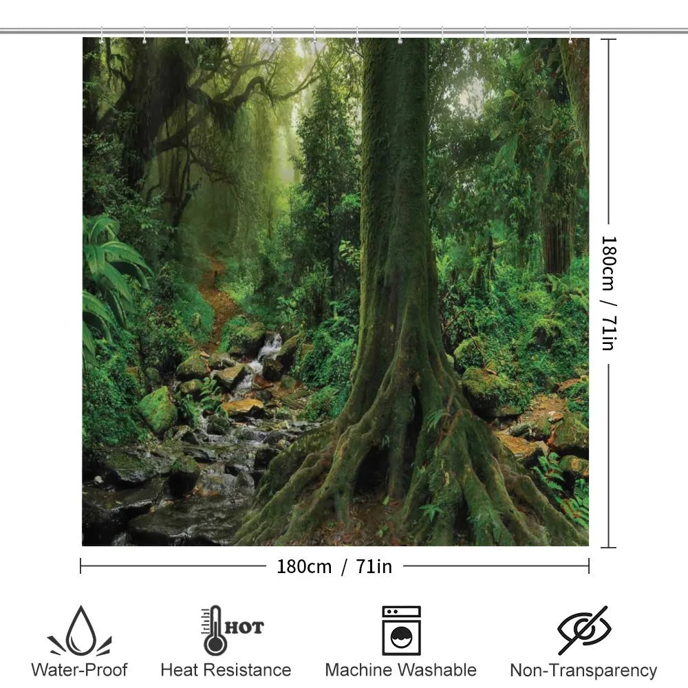 Moss on Trees Stream — Detail 2