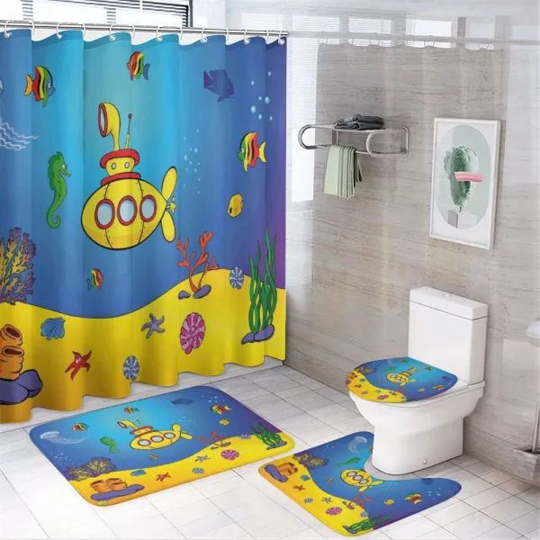 Nautical Kids on a shower curtain