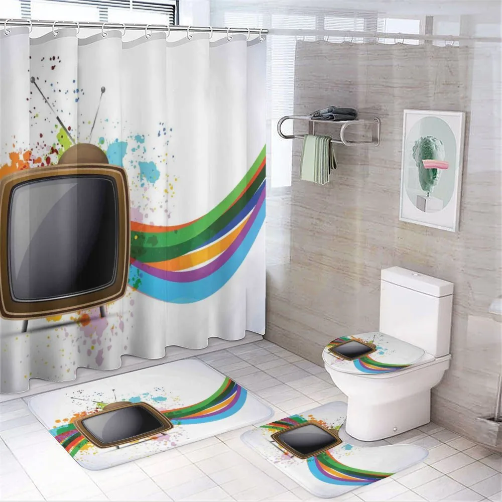 Old TV Color Splash — Your design
