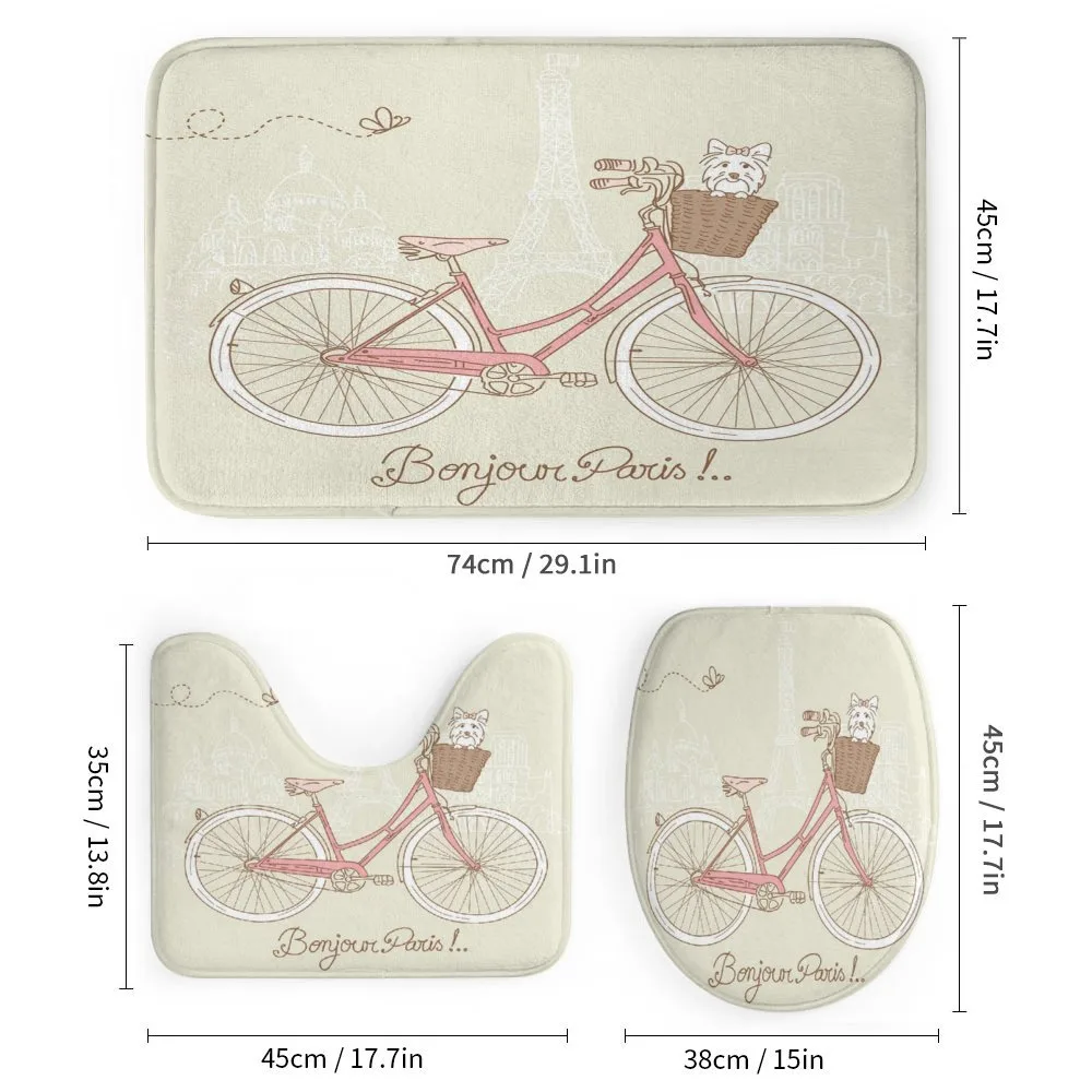 Postcard from Paris Bicycle — Detail 1