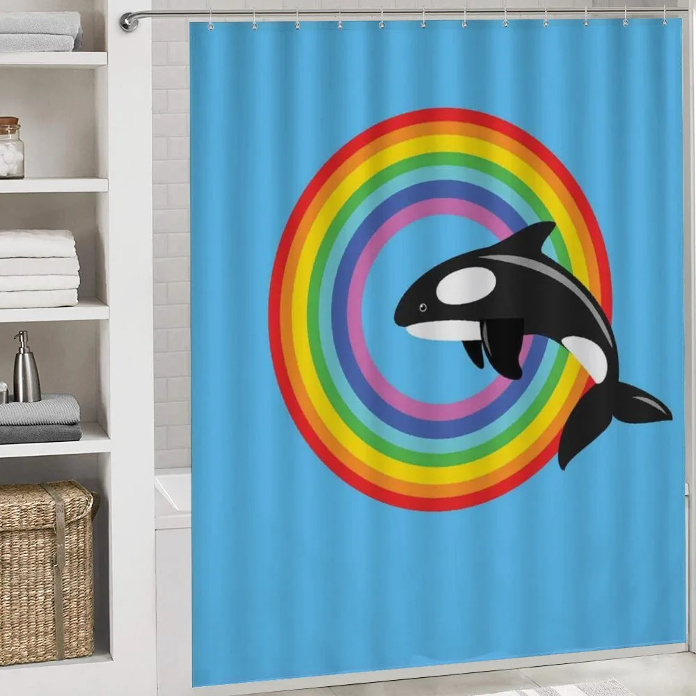 Rainbow Round and Whale — Detail 4