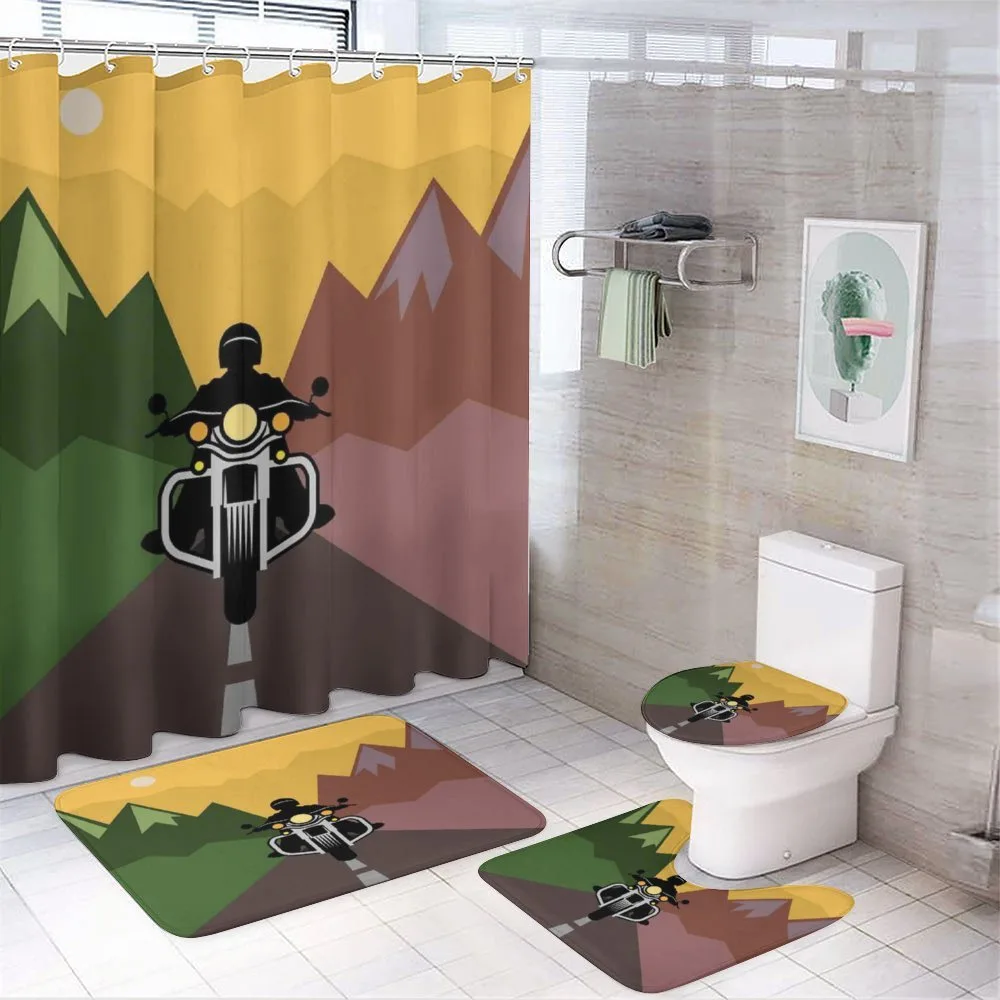 Rider in Mountains — Your design