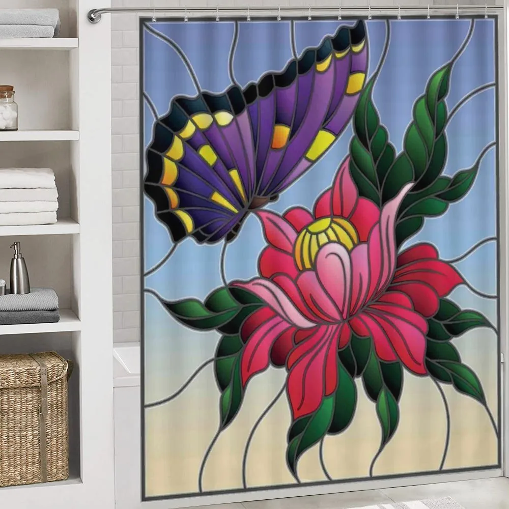 Stained Glass Butterfly — Detail 4