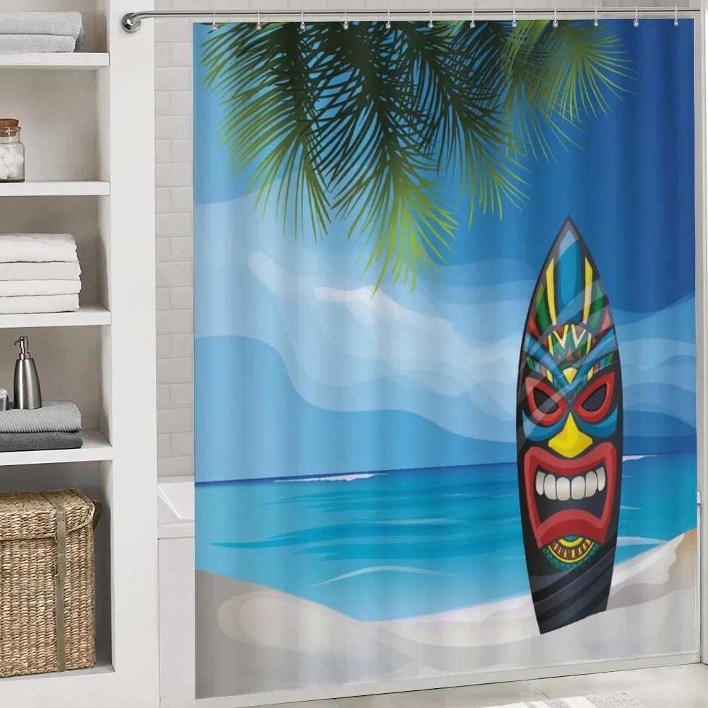 Tiki Surfboard — Detail 4