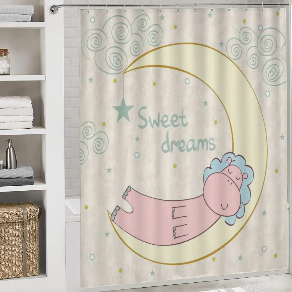 Cartoon Hippo Sleeping — Detail 4