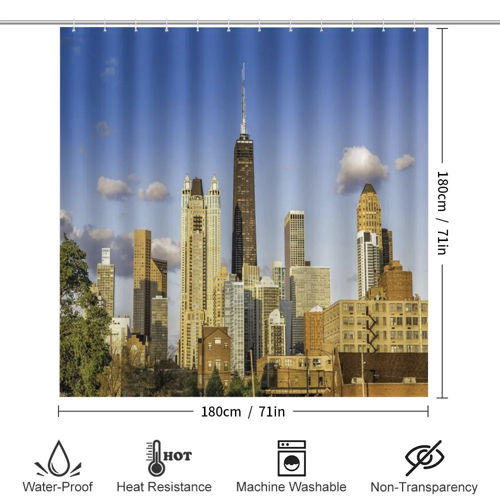 Downtown Chicago Panorama — Detail 2